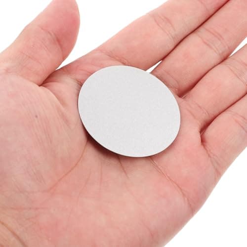 Self Adhesive Metal Plates for Magnetic Mount, 6 Pack Silver Iron — view 4
