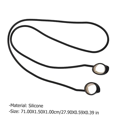 2pcs Silicone Earbuds Anti-lost Leash Cord Strap for Wireless Earphones — view 2