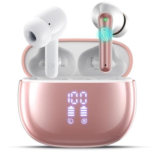 ZIUTY Wireless Earbuds, Bluetooth 5.4 Ear Buds with HiFi Stereo Deep Bass