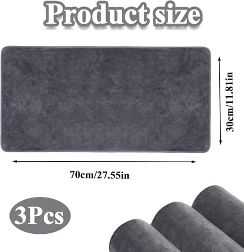 QyueQyat 3 Pack Gym Towel, Gym Towels For Women And Men, 70 X 30 cm Cooling Towel, Quick-Dry Sweat Towel For Fitness, Yoga, Travel And Camping, Soft Microfiber Sports Towels Set — view 2