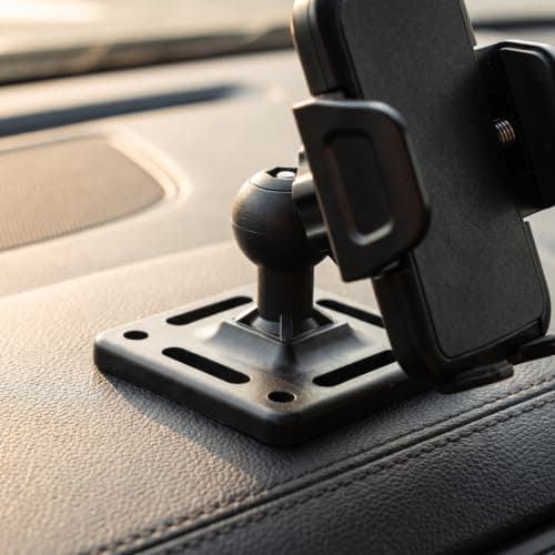 WRITWAA Car Dashboard Phone Mount Base 17mm Ball Head and Non Slip Bottom — view 6