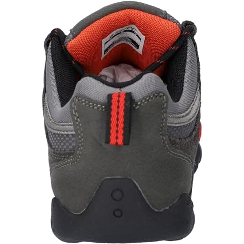 Hi-Tec Men's Quadra Ii Walking Shoe,Charcoal/Zingy RED, 8 UK — view 3