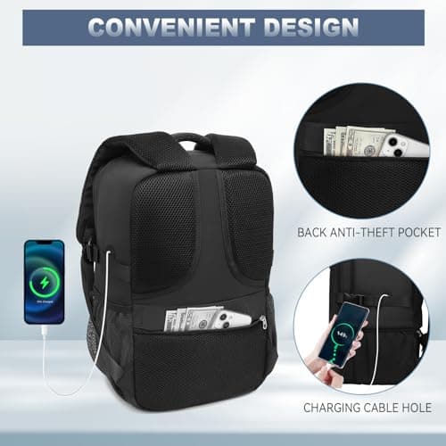 Lossga Ryanair Cabin Bags 40x30x20 Underseat Carry-ons Travel Backpack — view 4