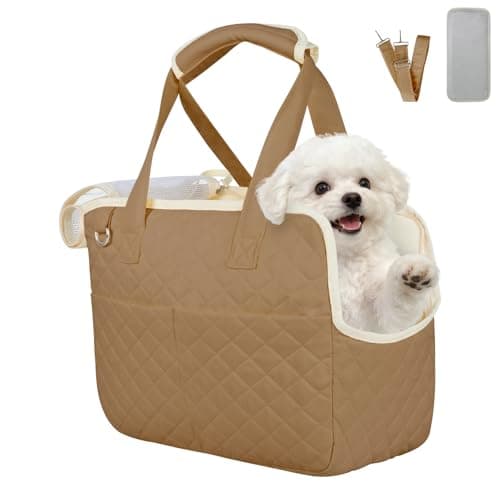 YooxArmor Dog Purse Carrier for Small Dogs Cat, Khaki