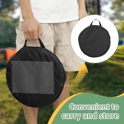 GWCYMYD Sensory Tent for Kids, Pop Up Calm Down Tent with Organizer Bag, Portable Kids Blackout Tents for Children with Autism, SPD, Anxiety to Play and Relax Improve Focus — view 6