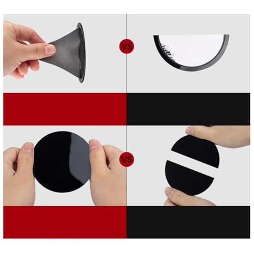ZORQ Phone Holder Pad - 80mm Diameter Adhesive Sticky Pad for Car | Sticky Phone Mount Firmly Fixed on Dash, Suction Cup Phone Holder Sticky Pad for Car Interior — view 6