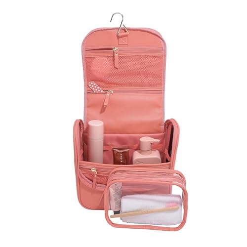 Stackers Pink Grapefuit Large Hanging Washbag