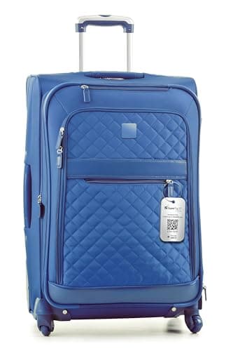 Dynotag® Sentry Series Solid Metal Web Enabled Smart Luggage ID Tag + Steel Loop, w. DynoIQ™ & Lifetime Recovery Service (Frost Silver, Anodized Aluminum) — view 4