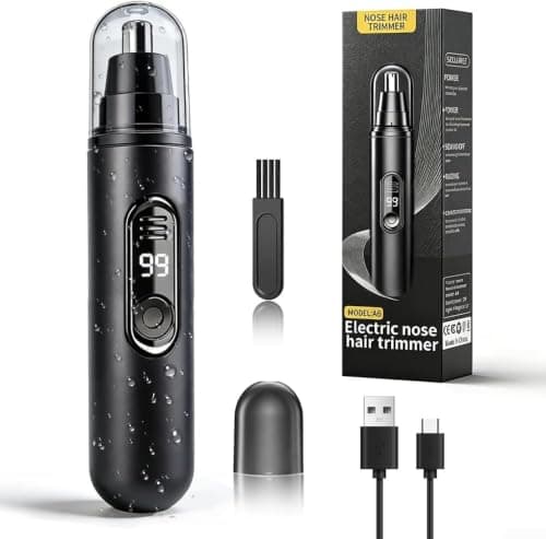 Electric Nose Hair Trimmer Dual-Edge Safe Painless — view 2