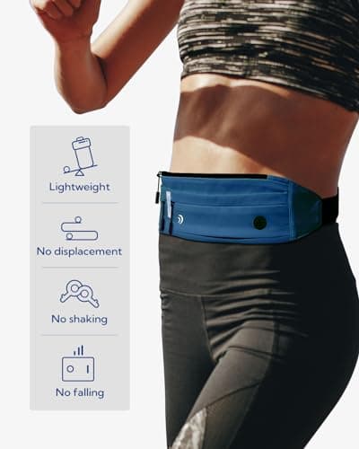 Waterfly Running Belt Bum Bag: Runner Marathon Jogging Men Women — view 2