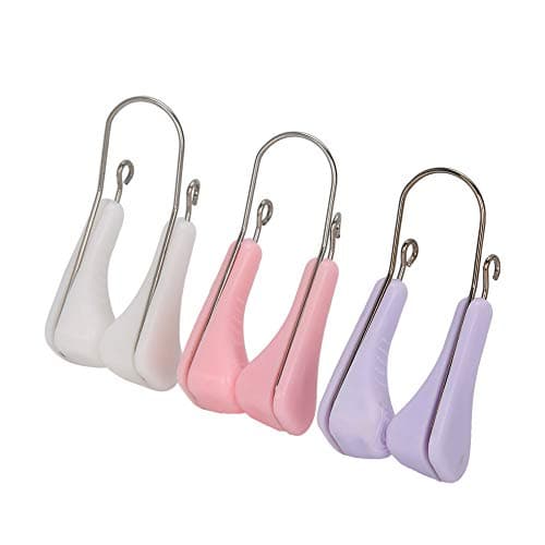 Bamjour Silicone Nose Up Lifting Clips Set of 3 Portable Nose Shaping Clips - Enhance Bridge Comfortably - Perfect for Home & Travel — view 4
