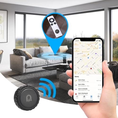 AXFEE 2PCS Waterproof Magnetic Airtag Holder, AirTag Protective Case(Black) — view 4