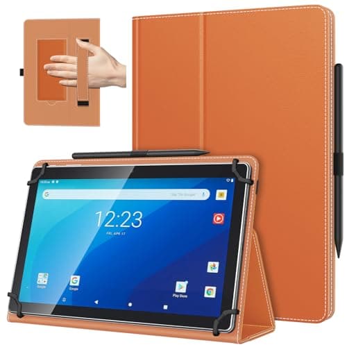 TiMOVO Universal Case for 10.1 Inch Android Tablet, Orange