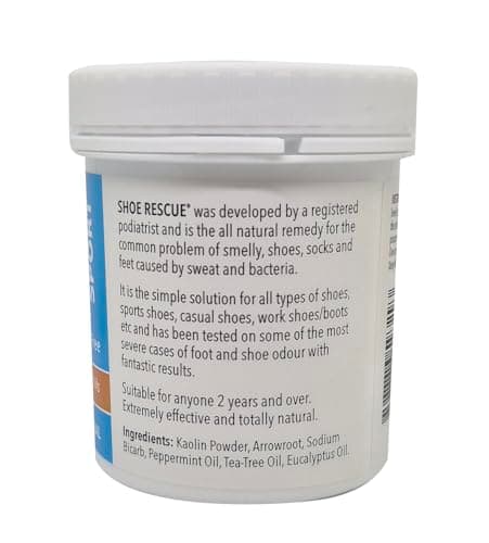 Shoe Rescue Natural Deodoriser Powder Odour Eliminator for Foot & Shoes — view 4