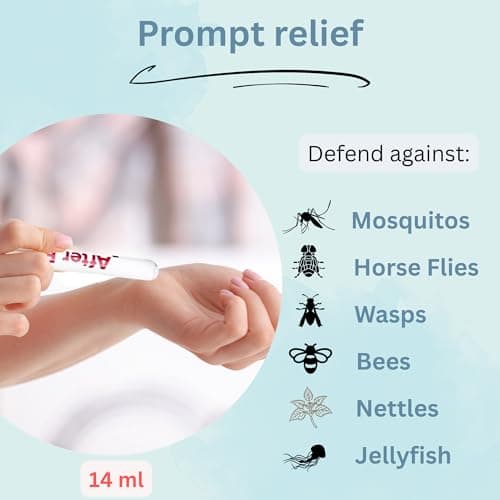 Mosquito and Insect Repellent Roll on (2 x 75ml) + AfterBite Relief Pen 14ml | Twin Pack Travel-Size Protection — view 4