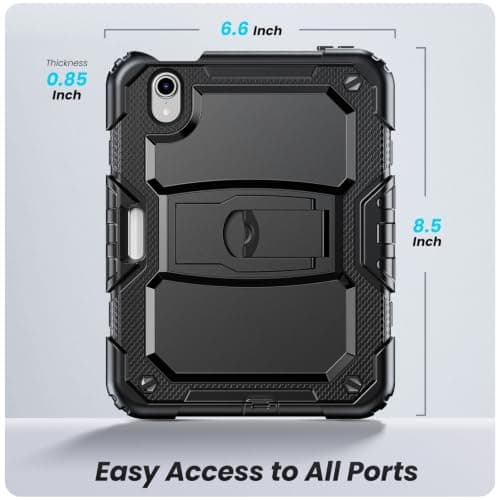 SEYMCY for iPad mini 7th/6th Case 8.3 Inch 2025 (A17 Pro)/ 2024 — view 6