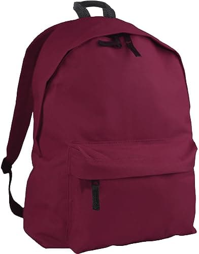 Hippowarehouse School Backpack Womens Causal Travel School Bags 18L Laptop Teenage Girls Lightweight Rucksack Water Resistant Bookbag College Boys Men Work Daypack backpack ruck sack Dimensions: 31 x