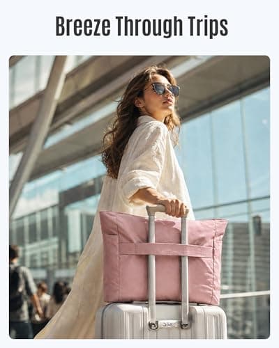 LIGHT FLIGHT Tote Bags for Women -15.6" Laptop Travel Tote with 26.5L — view 2