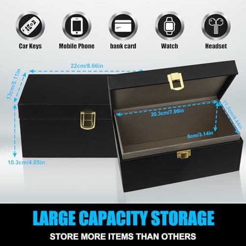 Diyife XXL Faraday Box for Car Keys & Phones - Holds 10-15 Keys — view 6