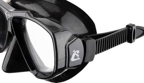 CRESSI Focus Mask Black/Spectra Silver Mirrored Lens - Unisex Adjustable Diving and Snorkeling Mask, Black/Spectra Silver Mirrored Lens, One Size — view 4