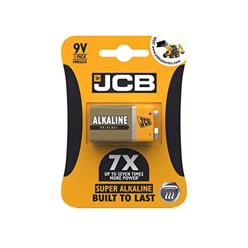 S5341 JCB 9V Super Alkaline Batteries - Pack of 1