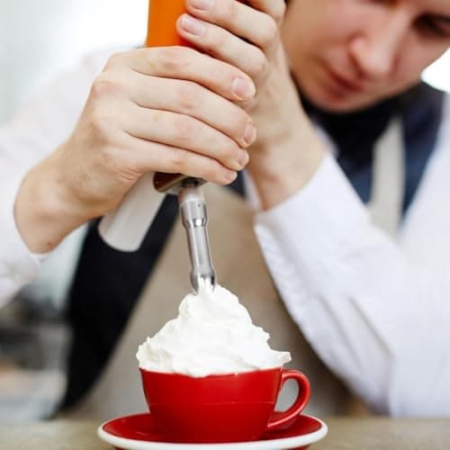 Wudhgslc Nozzle Whipped Cream Nozzles with Adapter for Decorating — view 4