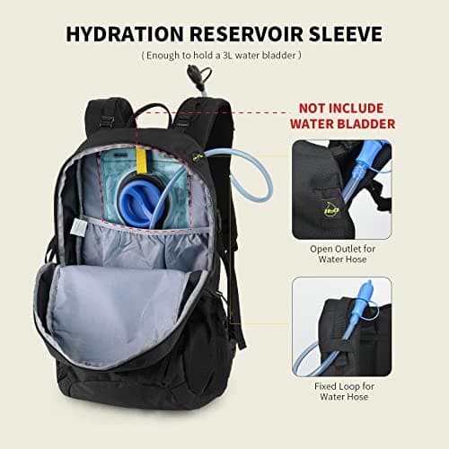 SKYSPER Rucksack 35L Hiking Backpack, Lightweight Travel Backpack Camping Trekking Backpack for Men Women — view 5