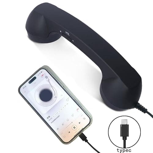 Portable Travel Ready Type C Handset, ABS Construction for Commuting and Eco-Friendly USB C Earphones — view 2
