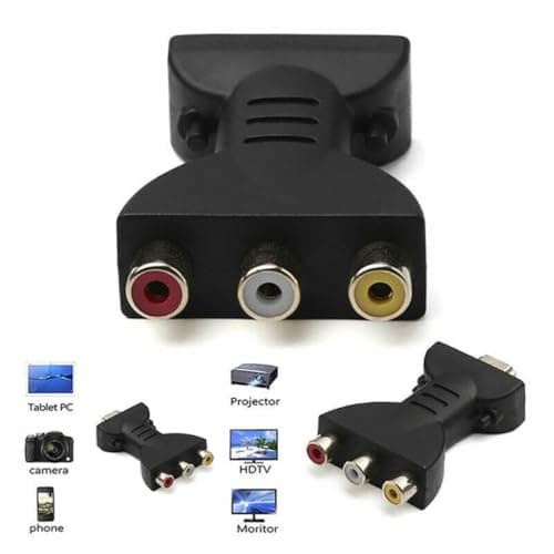 High-Definition Output Interface to Converter AV Multimedia, Adapter Video — view 6