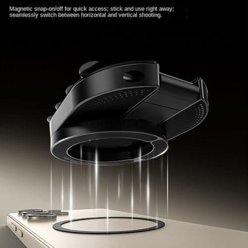 Magnetic Phone Mount | Suction Cup Automobile Bracket,360 Degree Adjustable Car Phone Holder Mount - for Travel Gym Kitchen Bathroom Workshop Glass Mirror Tile Wall Home — view 4