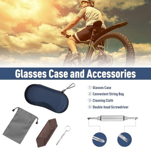 FINTIE Sunglasses Case for Men and Women — view 2