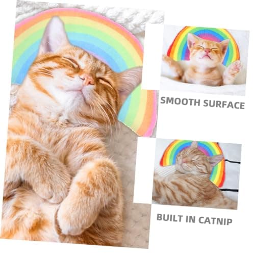POPETPOP 6 Pack U Shaped Cat Bed Pillow with Built-in Catnip, Polyester and Pp Cotton, Neck Support for Indoor Cats, Pet Sleeping Area Comfort — view 6