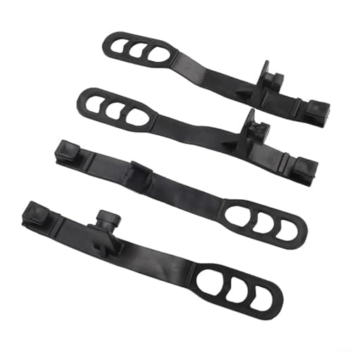 Black Rubber Headlamp Mount Bands 19cm for Dual Sport Fit Black — view 2