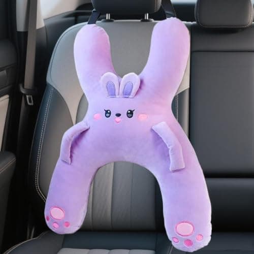 Kids Car Travel Pillow, Soft Head Neck Support H Shape Pillow — view 3