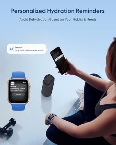 WaterH Boost Smart Water Bottle Tracker with Reminder to Drink Water, 710ml — view 3