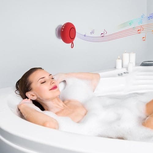 Bass Shower Speaker Portable Audio Sounder with Subwoofer Stereo Bass — view 2