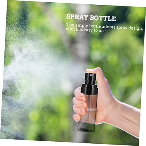 VALICLUD 5 Pack 60ml Black Plastic Portable Spray Bottles for Cosmetics — view 4