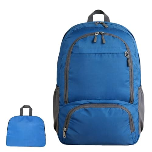 Waterproof Packable Rucksack, 30L Foldable Travel Backpack Daypack