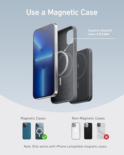 Anker 621 MagGo Power Bank, 5,000mAh Magnetic Portable Charger — view 6
