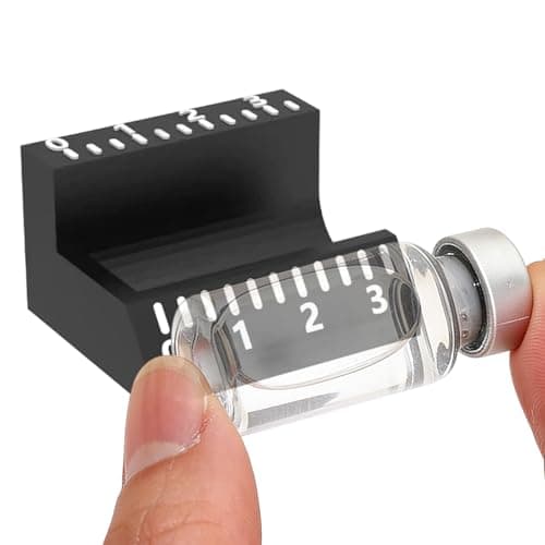 Vial Label Applicator - 3ml 10ml Precise Reusable Tool, Bottle Sticker Aligner | Accurate Small Container Label Positioning Device Cosmetic Jar Oil Container Craft Storage Organization System For — view 2
