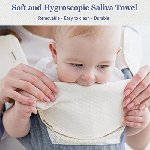 Baby Carrier, Bellababy Multifunction Baby Carrier Hip Seat (Ergonomic M Position) for 3-36 Month Baby, 6-in-1 Ways to Carry, All Seasons, Adjustable Size, Perfect for Shopping Travelling, Grey — view 4