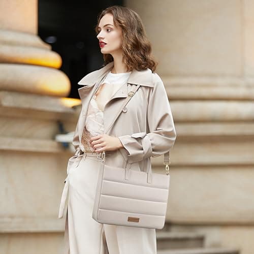RAINYEAR 13-14 Inch Women Ladies Laptop Briefcase for Macbook Notebook — view 3