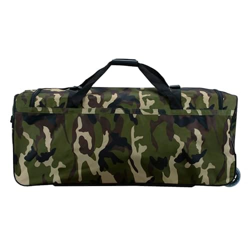Rockland Melbourne Hardside Expandable Spinner Wheel Luggage, CAMO, 36", Melbourne Hardside Expandable Spinner Wheel Luggage — view 4