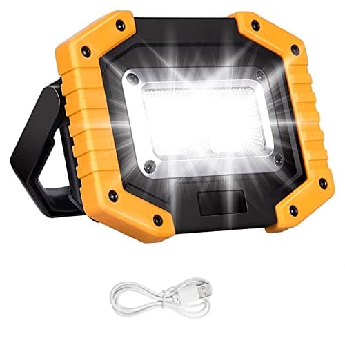Beizkna 30W LED Work Light Rechargeable Portable COB Floodlight Waterproof
