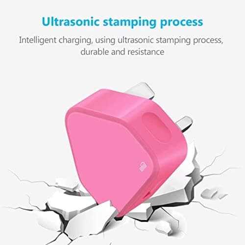 TECHNOPLAY UK 3-Pin Plug Mains Charger Adapter – 1AMP 1000mAh Fast Speed Travel USB Wall Charger Compatible with iPhone, iPad, iPod, Samsung Galaxy Tab, Huawei, Tablets, and Other USB Devices — view 4