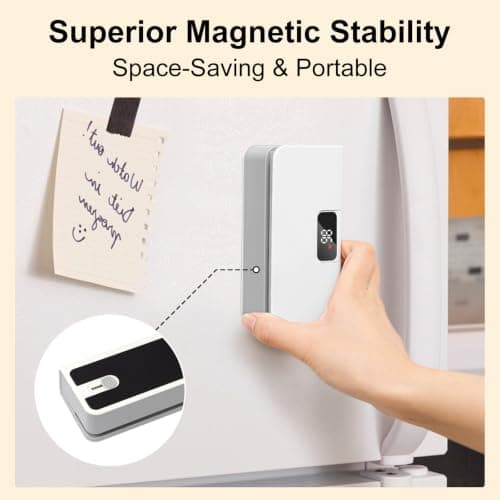 Mini Bag Sealer,2 in 1 Rechargeable Sealer Machine with Cutter and Magnetic — view 5
