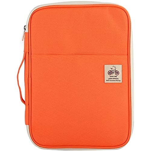 JAKAGO A4 Document Case, Multi-Pocket Portfolio Folder, Travel Portfolios
