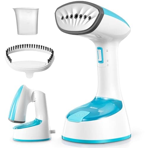 Yabano Clothes Steamer Handheld, Folding Steam Iron Design Garment Wrinkles Remover, 20g/min Strong Penetrating Steam, 20S Fast Heat-up, for Home, Office, Travel Iron