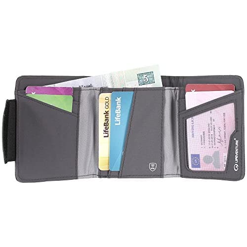 Lifeventure Trifold RFID Protected Nylon Travel Wallet — view 4
