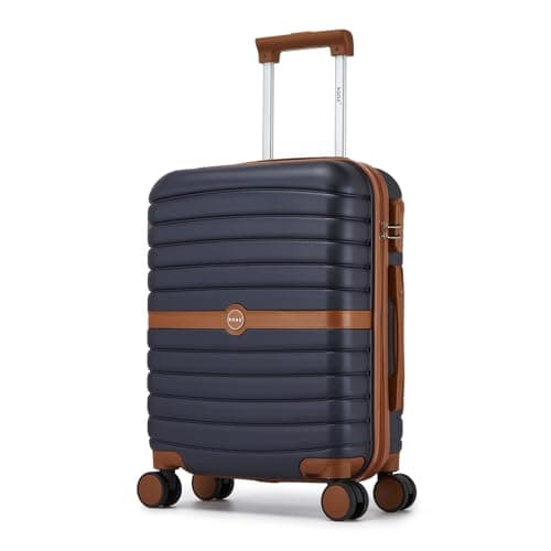 Kono Cabin Hard Shell Suitcase, Lightweight ABS+PC Carry On Hand Luggage